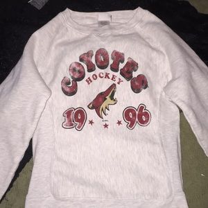 Vintage hockey crew neck